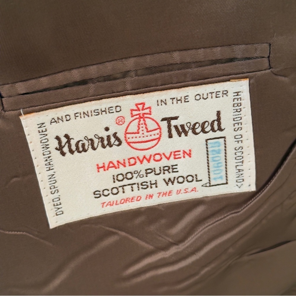 Vintage Jonathan Carroll Harris Tweed Jacket - Picture 12 of 12
